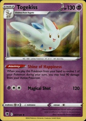 Togekiss 057/189 Astral Radiance Ungraded