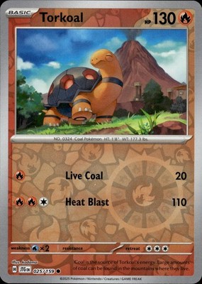 Torkoal 025/159 Journey Together Ungraded