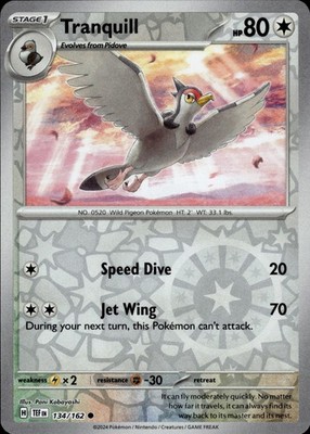 Tranquill 134/162 Temporal Forces Ungraded