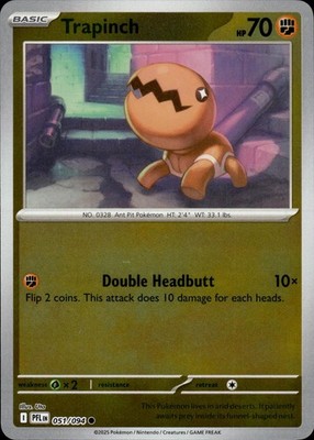 Trapinch 051/094 Phantasmal Flames Ungraded