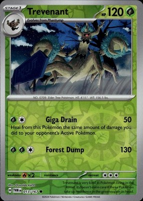 Trevenant 013/167 Twilight Masquerade Ungraded