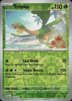 Tropius 007/193 Paldea Evolved Ungraded