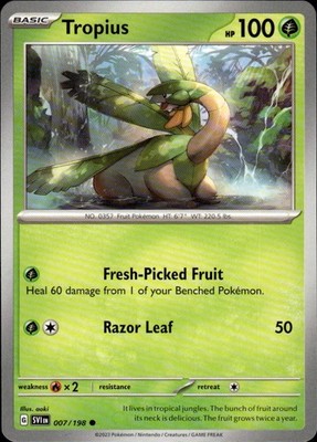 Tropius 007/198 Scarlet & Violet Ungraded