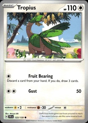Tropius 123/159 Journey Together Ungraded