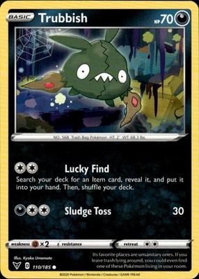 Trubbish 110/185 Vivid Voltage Ungraded