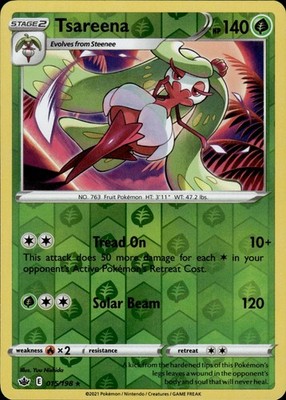 Tsareena 015/198 Chilling Reign Ungraded
