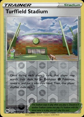 Turffield Stadium 068/073 Champion's Path Ungraded