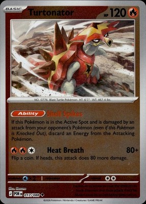 Turtonator 017/088 Perfect Order Ungraded