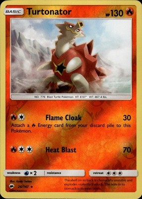Turtonator 26/147 Burning Shadows Ungraded