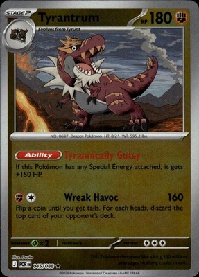 Tyrantrum 045/088 Perfect Order Ungraded