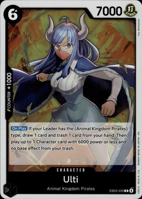 Ulti EB03-039 Extra Booster: One Piece Heroines Edition Ungraded