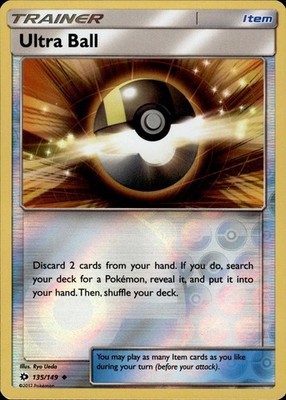 Ultra Ball 135/149 SM Base Set Ungraded