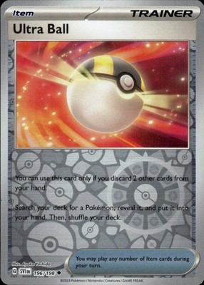 Ultra Ball 196/198 Scarlet & Violet Ungraded