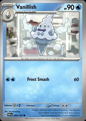 Vanillish 044/182 Paradox Rift Ungraded