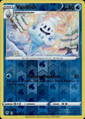 Vanillish 046/189 Darkness Ablaze Ungraded