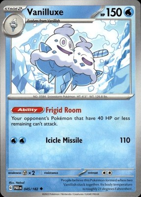 Vanilluxe 045/182 Paradox Rift Ungraded
