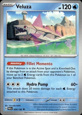 Veluza 054/182 Paradox Rift Ungraded