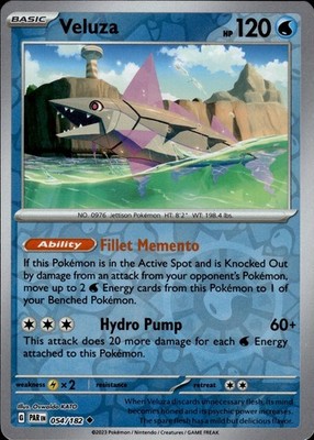 Veluza 054/182 Paradox Rift Ungraded