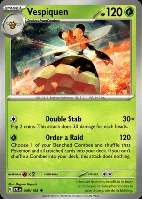 Vespiquen 009/193 Paldea Evolved Ungraded