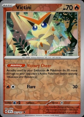 Victini 021/191 Surging Sparks Ungraded