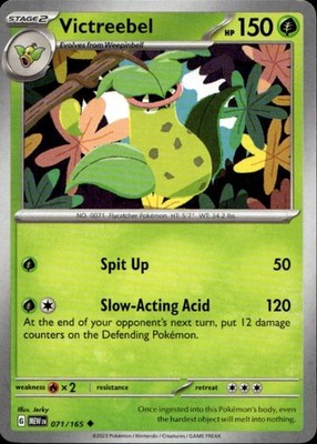 Victreebel 071/165 151 Ungraded