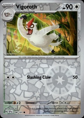 Vigoroth 146/191 Surging Sparks Ungraded