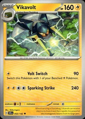 Vikavolt 53/142 Stellar Crown Ungraded