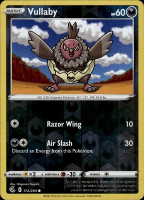 Vullaby 172/264 Fusion Strike Ungraded