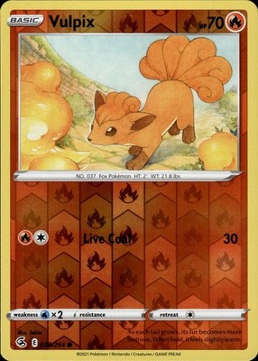 Vulpix 028/264 Fusion Strike Ungraded