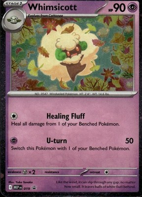 Whimsicott (Cosmos Holo) 019 ME: Mega Evolution Promo Ungraded