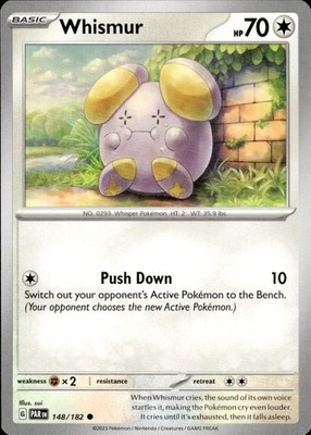 Whismur 148/182 Paradox Rift Ungraded