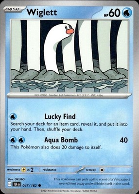 Wiglett 047/162 Temporal Forces Ungraded