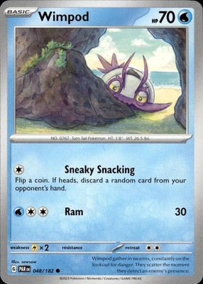 Wimpod 048/182 Paradox Rift Ungraded