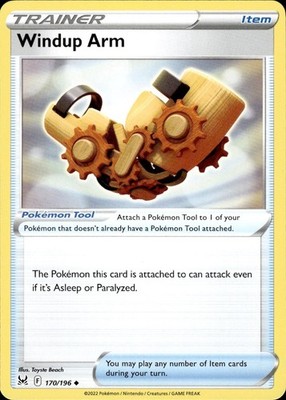 Windup Arm 170/196 Lost Origin Ungraded