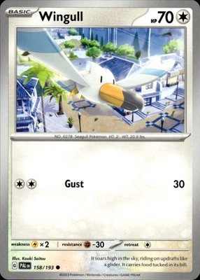 Wingull 158/193 Paldea Evolved Ungraded