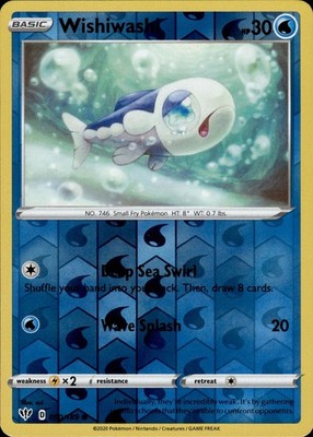 Wishiwashi 050/189 Darkness Ablaze Ungraded