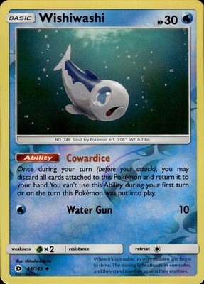 Wishiwashi 44/149 SM Base Set Ungraded