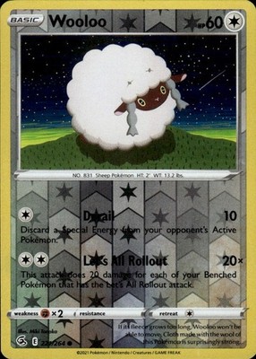 Wooloo 221/264 Fusion Strike Ungraded