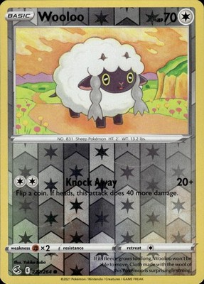 Wooloo 222/264 Fusion Strike Ungraded