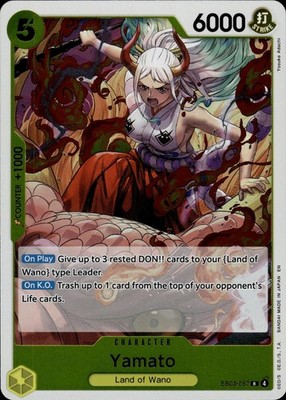 Yamato EB03-057 Extra Booster: One Piece Heroines Edition Ungraded