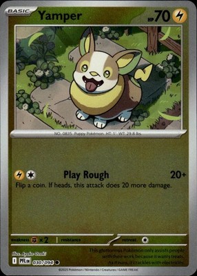 Yamper 030/094 Phantasmal Flames Ungraded