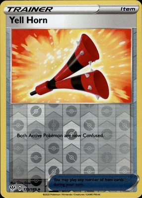 Yell Horn 173/189 Darkness Ablaze Ungraded