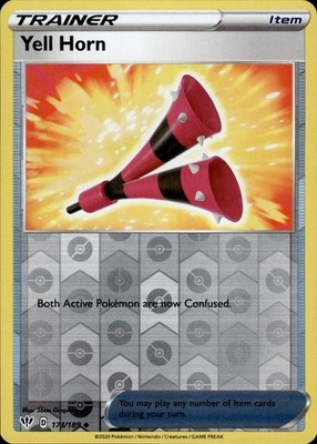 Yell Horn 173/189 Darkness Ablaze Ungraded