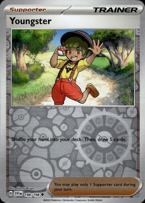Youngster 198/198 Scarlet & Violet Ungraded