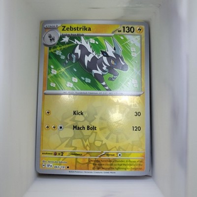 Zebstrika 063/191 Surging Sparks Ungraded
